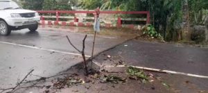 পাগলা-জগন্নাথপুর আঞ্চলিক মহাসড়কে ব্রীজের এ্যাপ্রোচে ধস্ দুর্ঘটনার আশংকা