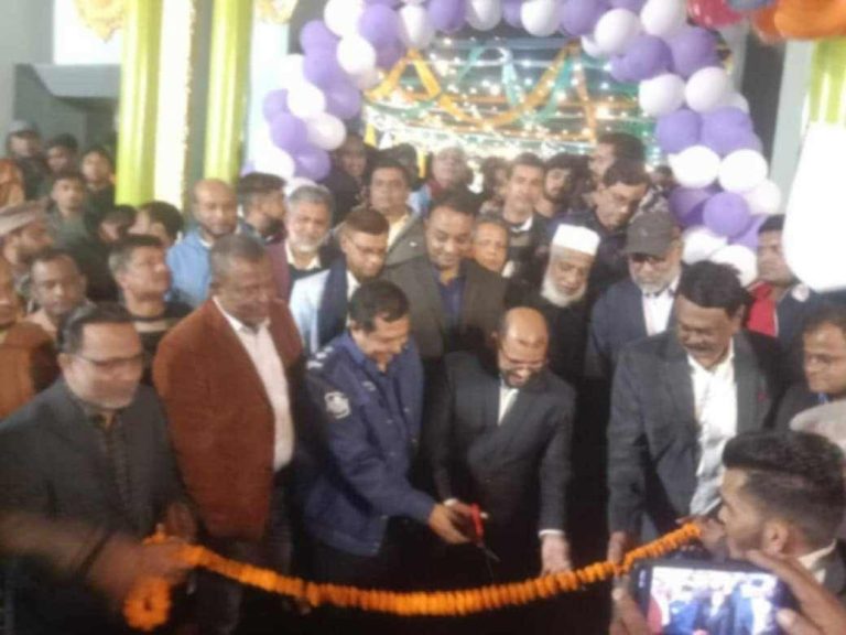 সুনামগঞ্জ শিল্প-পণ্য বাণিজ্য মেলার উদ্বোধন